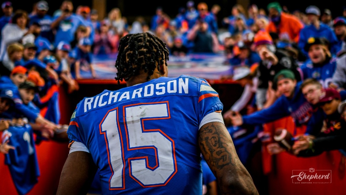 PFF: Gators' Anthony Richardson a Top 5 NFL Draft QB Prospect Entering ...