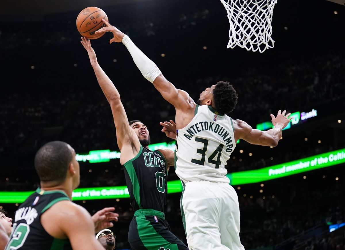 Here S What Giannis Antetokounmpo Said After The Bucks Won Game 1 Fastbreak On Fannation