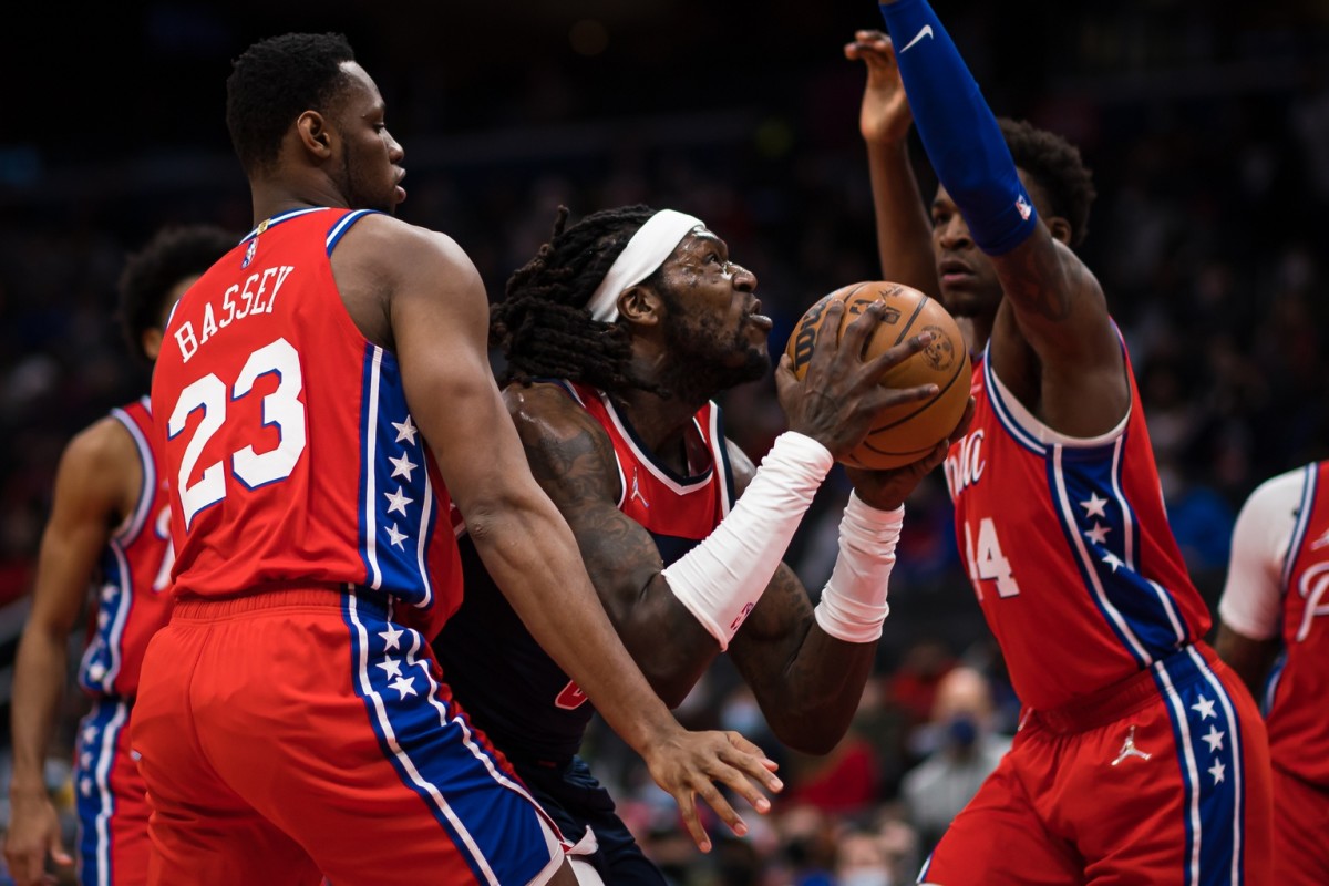 Charles Bassey Philadelphia 76ers Player-Issued #23 Red Jersey from the  2021-22 NBA Season