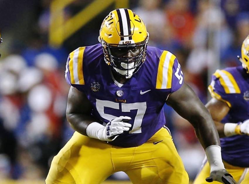 New England Patriots pick LSU's Chasen Hines in 2022 NFL Draft