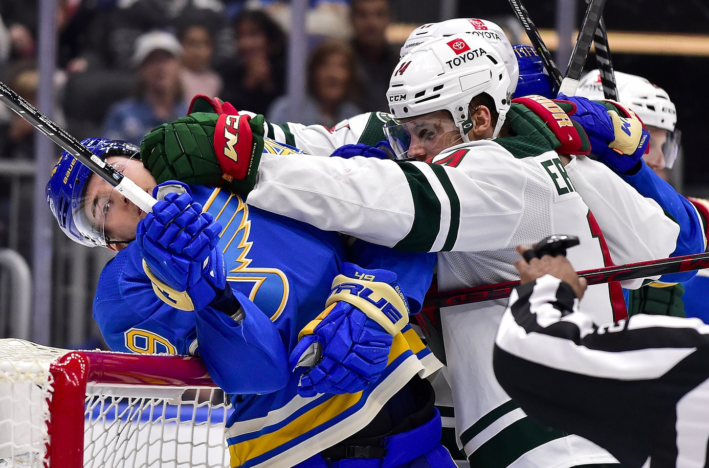 How to watch Wild Blues Game 1 Monday night Sports Illustrated