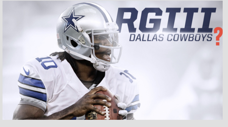 Robert Griffin III wants to sign with Dallas Cowboys