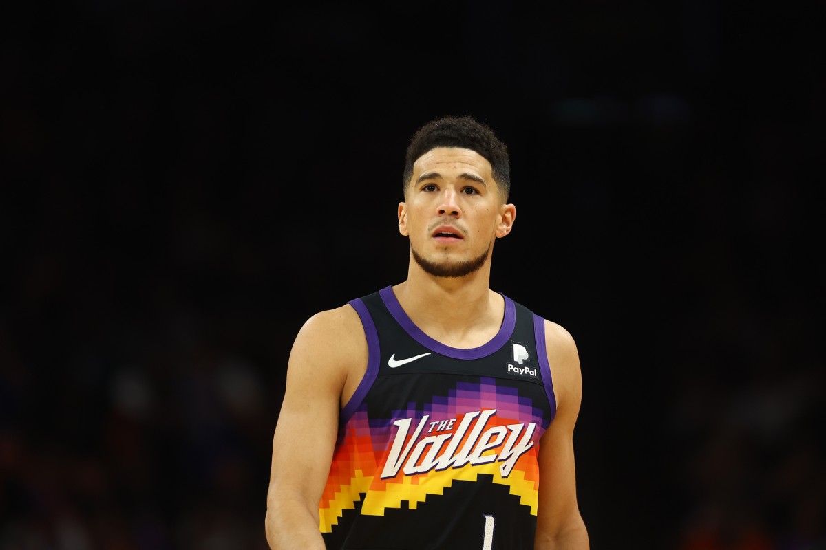 Devin Booker - Phoenix Suns - Game-Worn City Edition Jersey - Worn 2 Games  - Scored 25 Points and 31 Points - 2022 NBA Playoffs