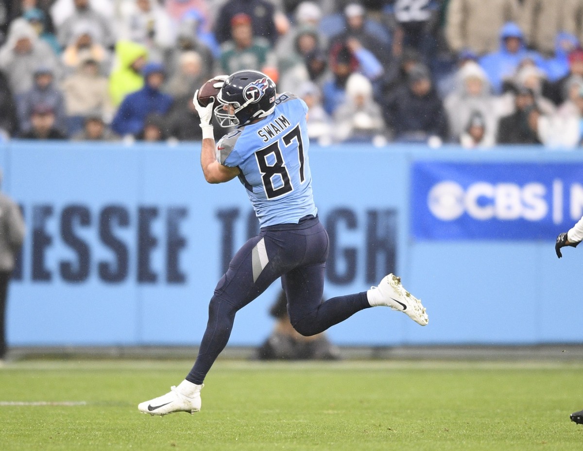 Should the Tennessee Titans re-sign TE Geoff Swaim?