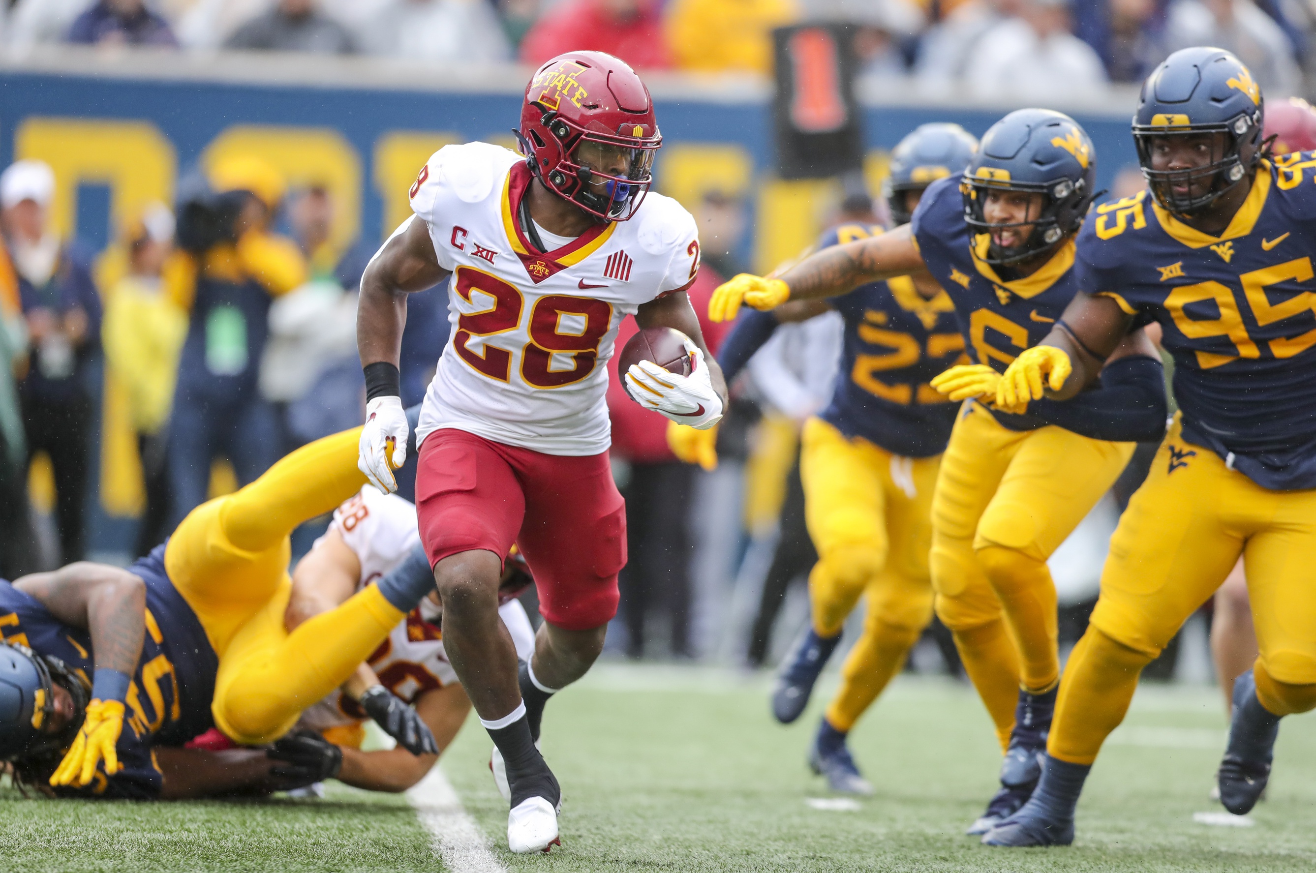 Iowa State RB Breece Hall Excited to Play With New York Jets RB Michael  Carter - Sports Illustrated New York Jets News, Analysis and More