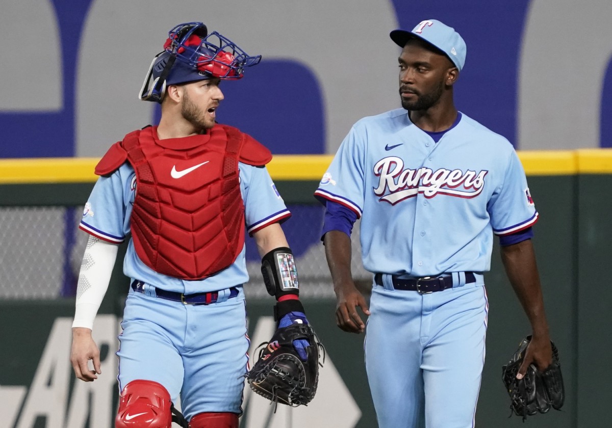 Texas Rangers Catcher Jonah Heim Closing in on Return From Injury - Sports  Illustrated Texas Rangers News, Analysis and More