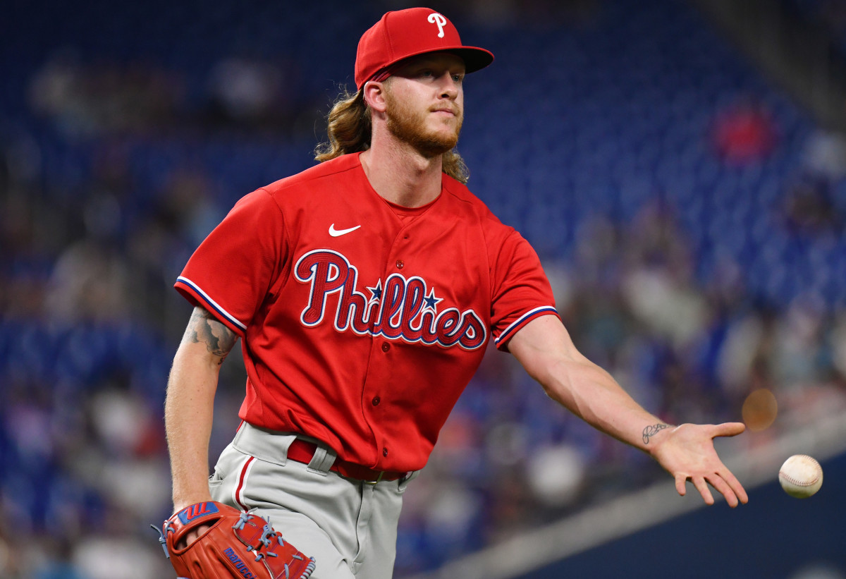 Matt Vierling has been optioned to triple-A to open a roster spot for  Bailey Falter, today's starter for Phillies here in Seattle.…