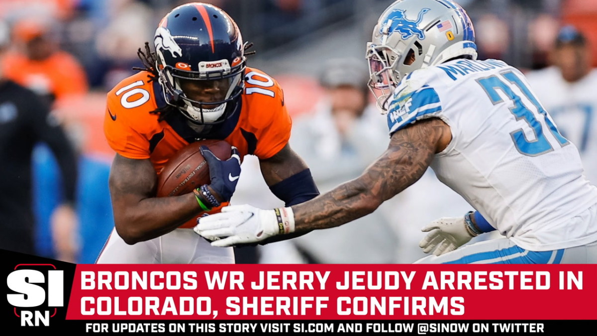 Broncos WR Jerry Jeudy Arrested in Colorado, Sheriff Confirms