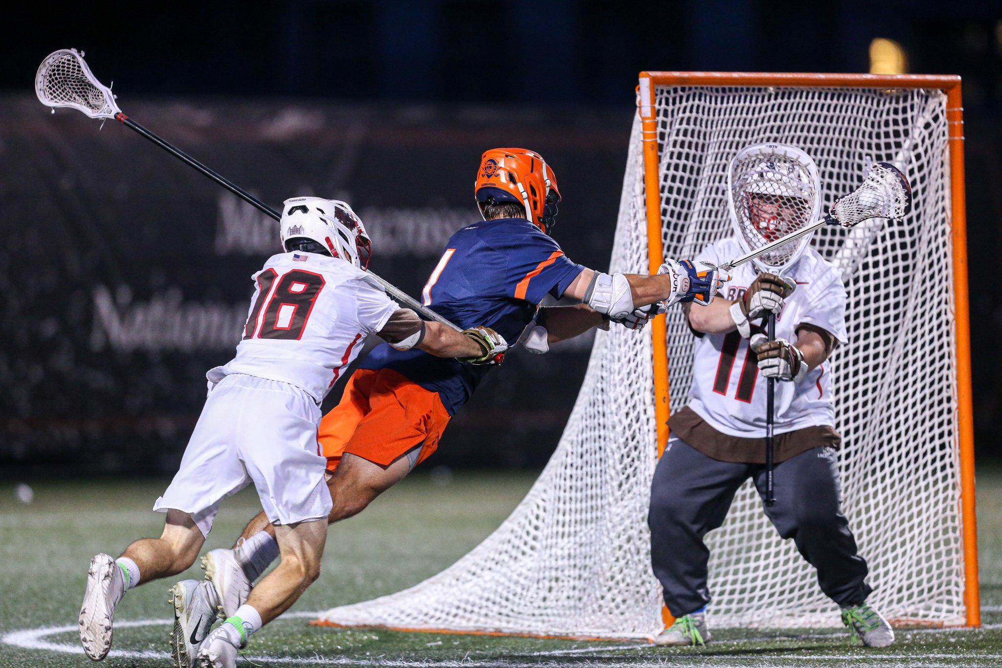 Second-Half Cavalanche Propels Virginia to 17-10 Win at No. 8 Brown in NCAA First Round
