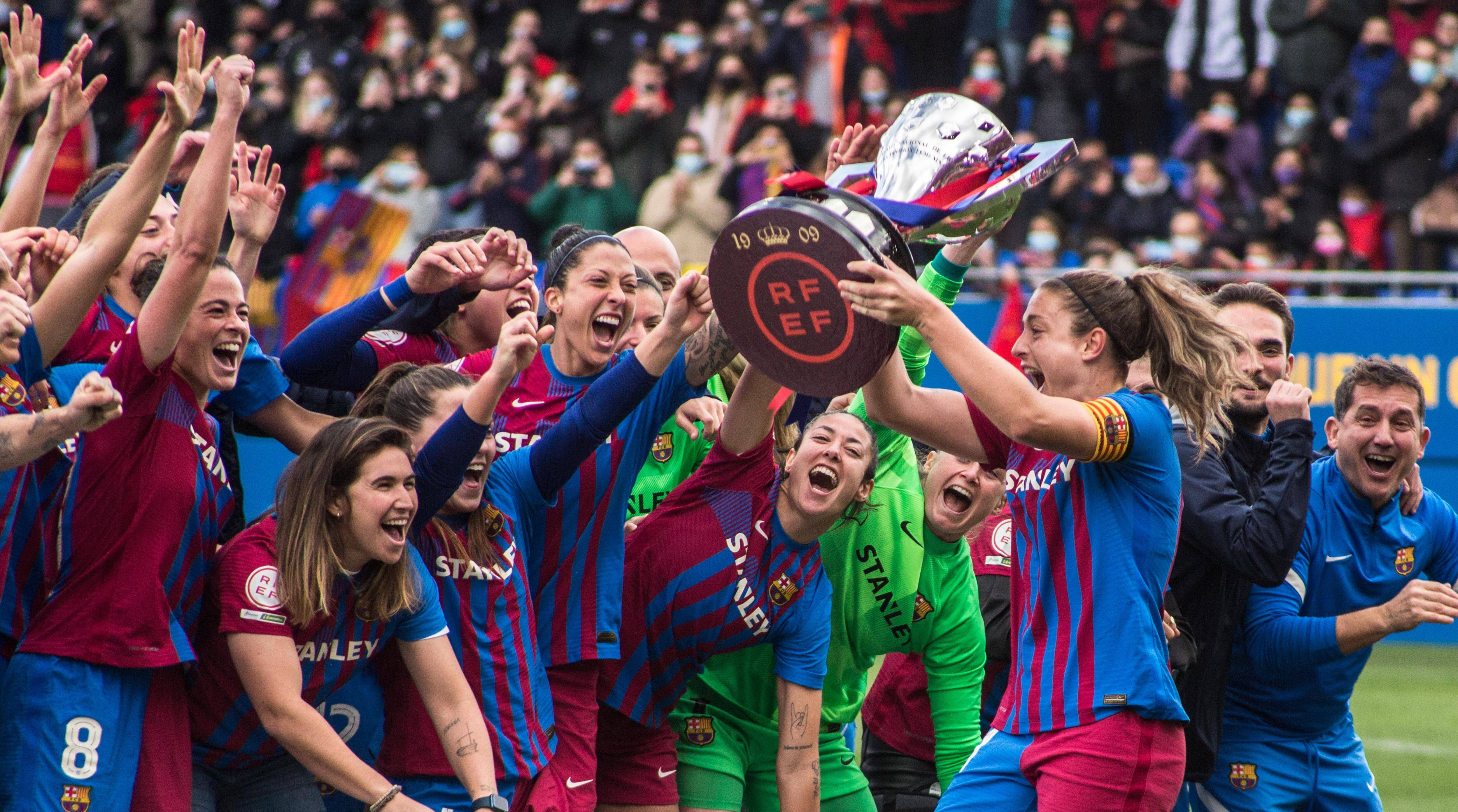 Barcelona Femeni completes perfect season