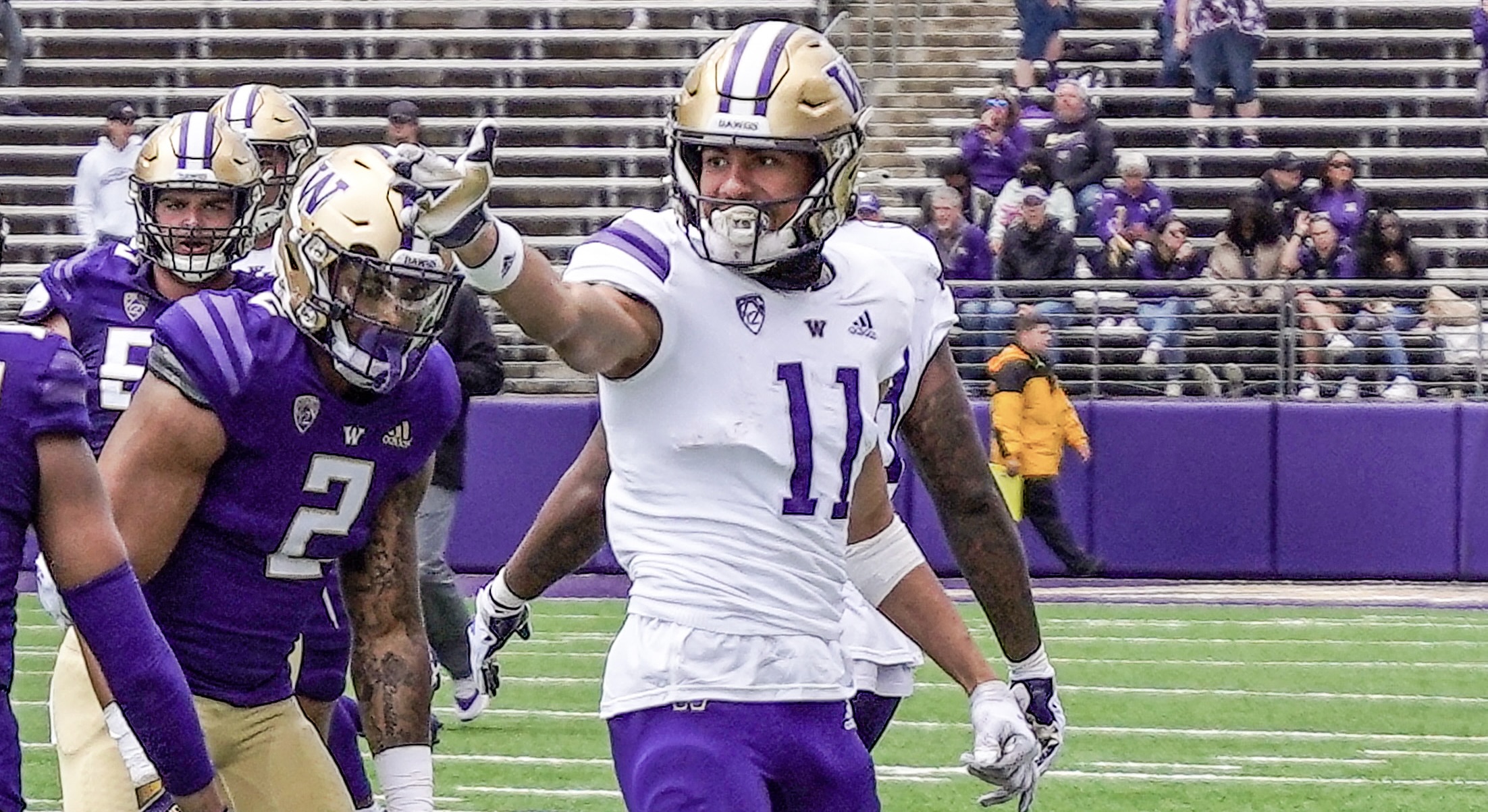 All hands on deck Husky makes nation's Top 50 receivers list