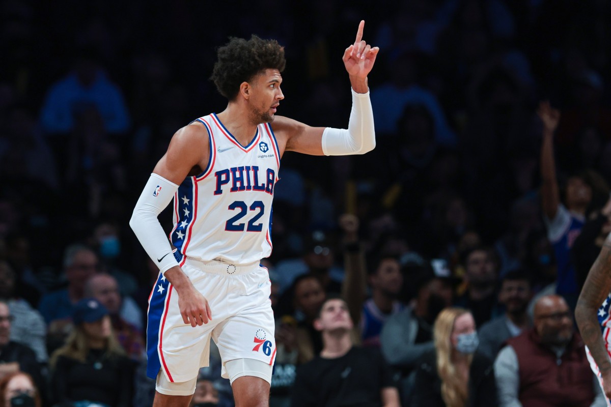 Youth Matisse Thybulle #22 2020-21 Black City Philadelphia 76ers