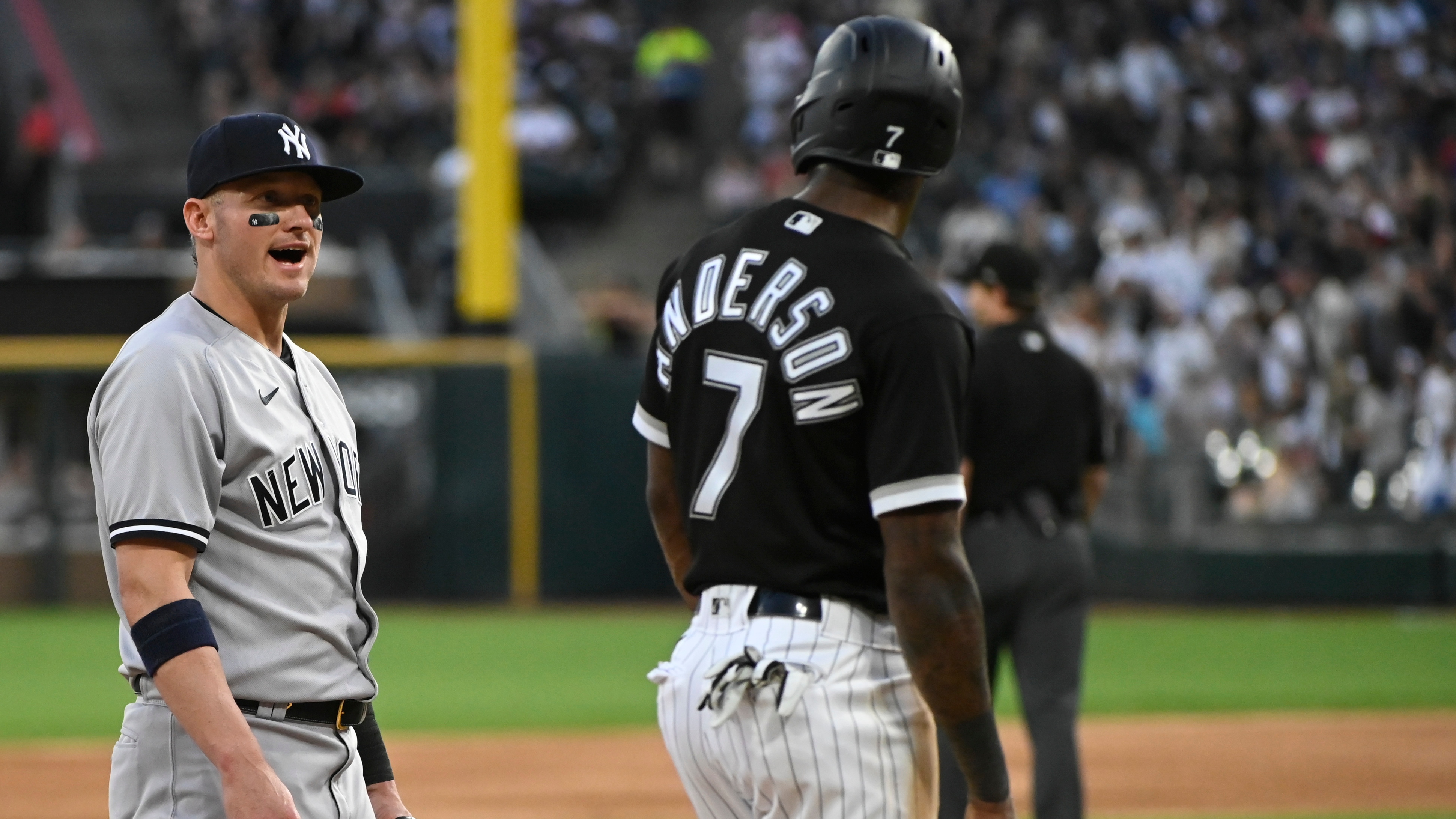 Tim Anderson of the White Sox Blasts Three-Run Homer, Quiets