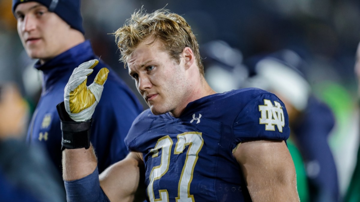 NFL Draft Profile JD Bertrand, Linebacker, Notre Dame Fighting Irish