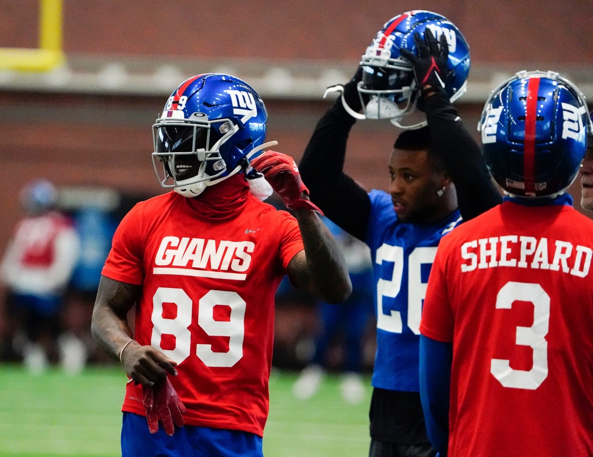 Giants Wide Receivers: Sterling Shepard, Kadarius Toney, Wan'Dale