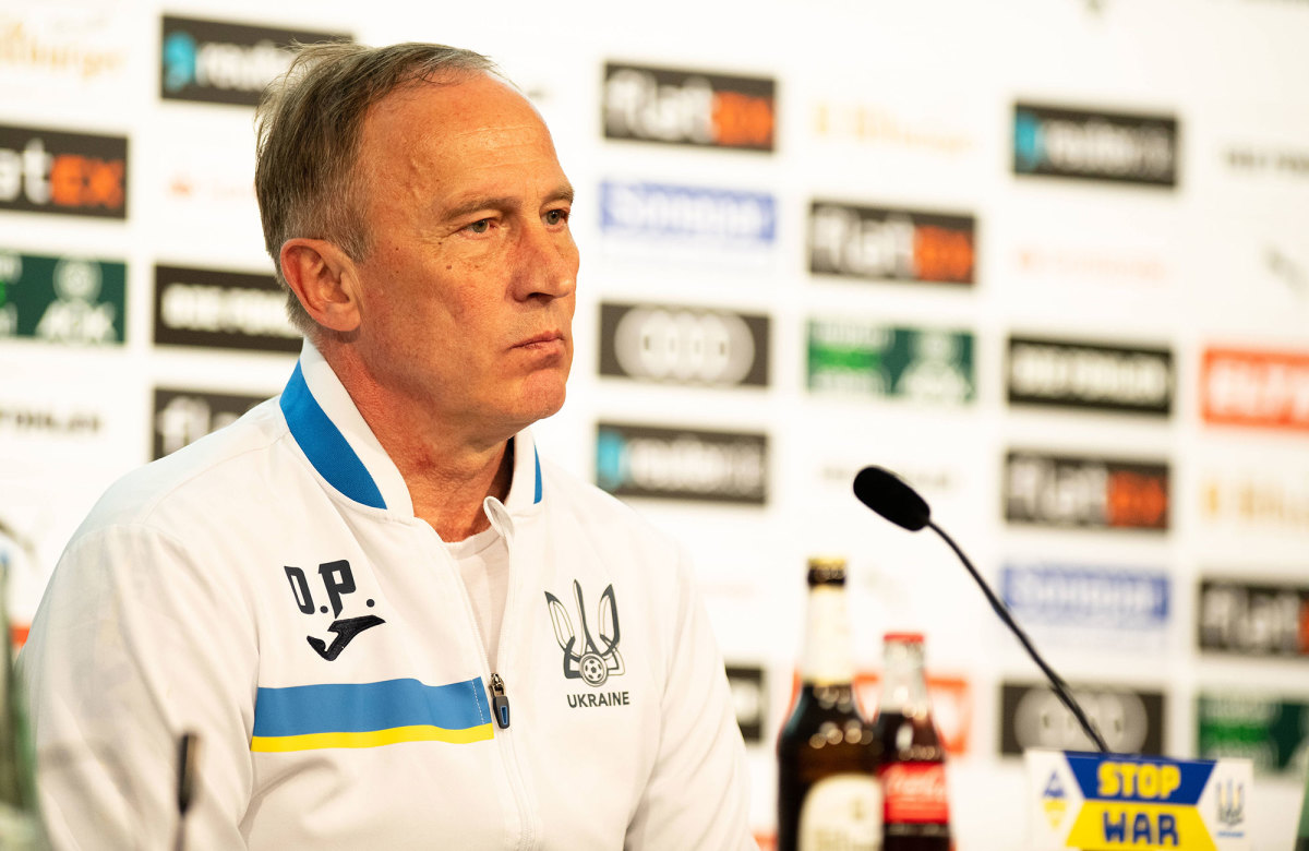 Ukraine manager Oleksandr Petrakov