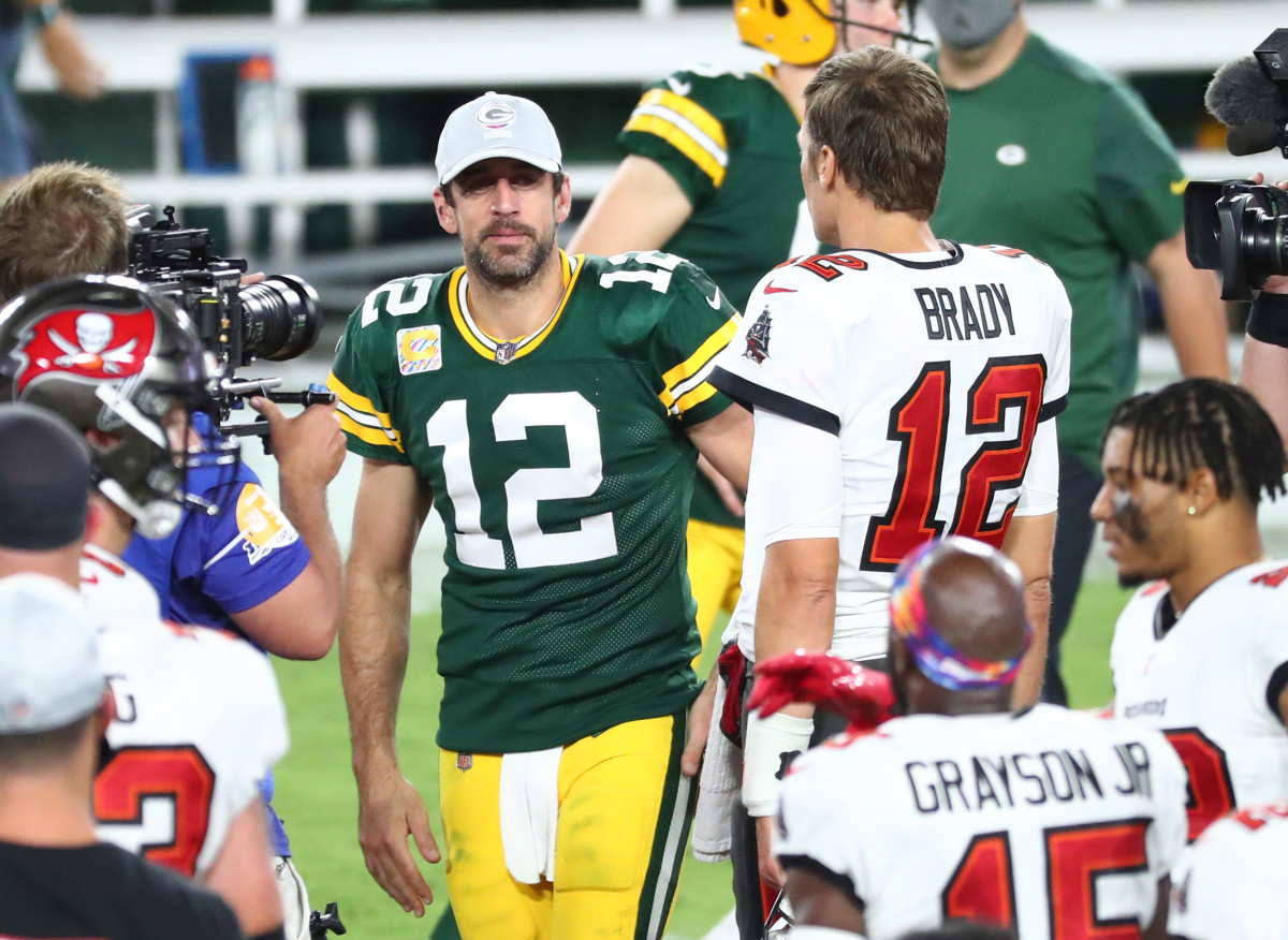 Updates from The Match: Tom Brady/Aaron Rodgers vs. Josh Allen