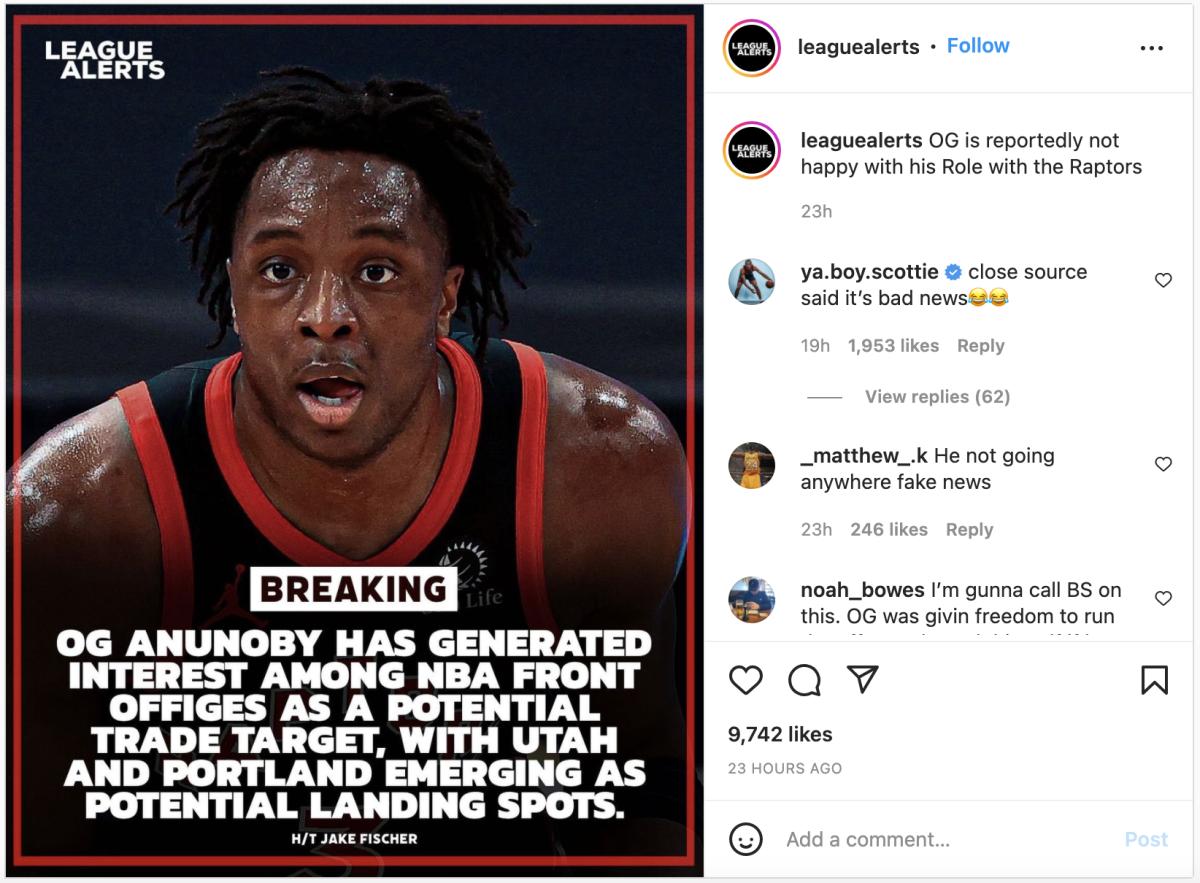 NBA Trade Rumors: O.G. Anunoby Has 'Tons' of Interest; Raptors Reluctant to  Deal SF, News, Scores, Highlights, Stats, and Rumors