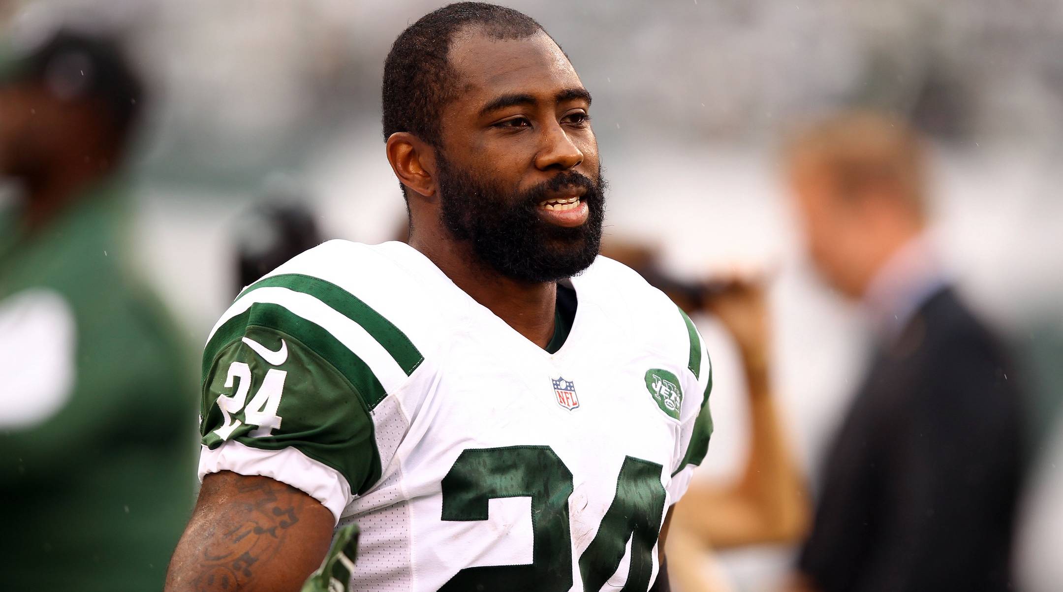 Darrelle Revis Jets Ring of Honor Ceremony