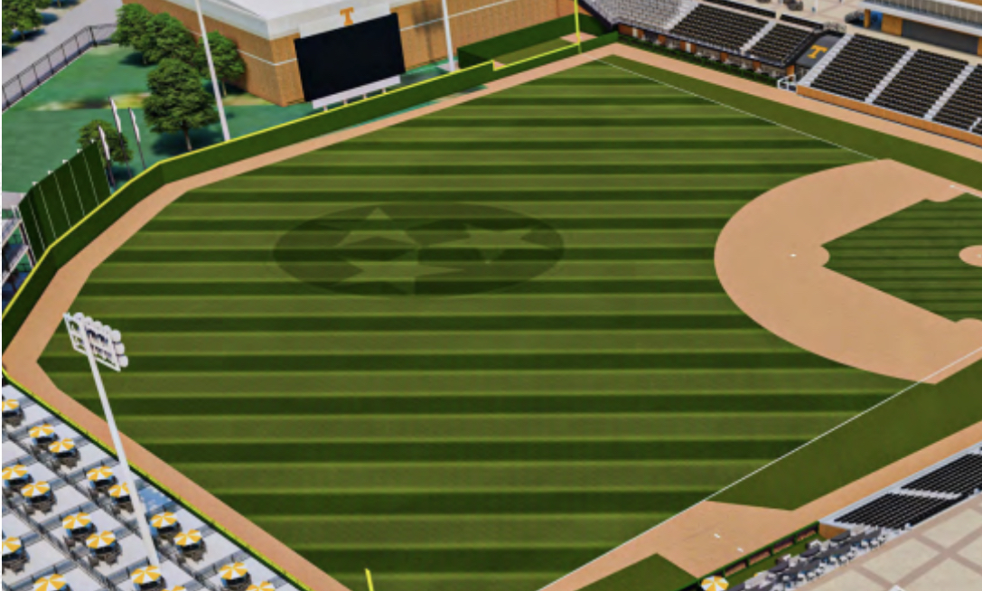 University of Tennessee baseball Lindsey Nelson Stadium renovations