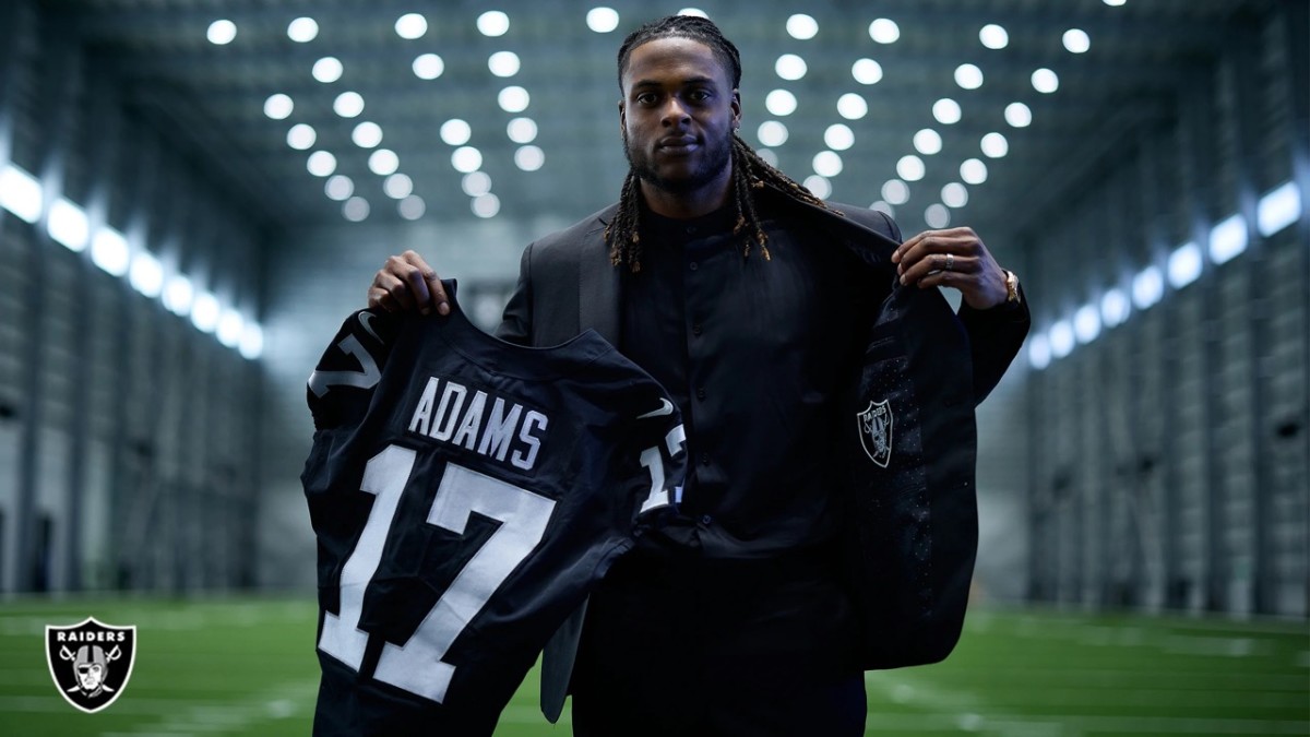 Davante Adams & Chandler Jones Raiders jerseys, get yours now