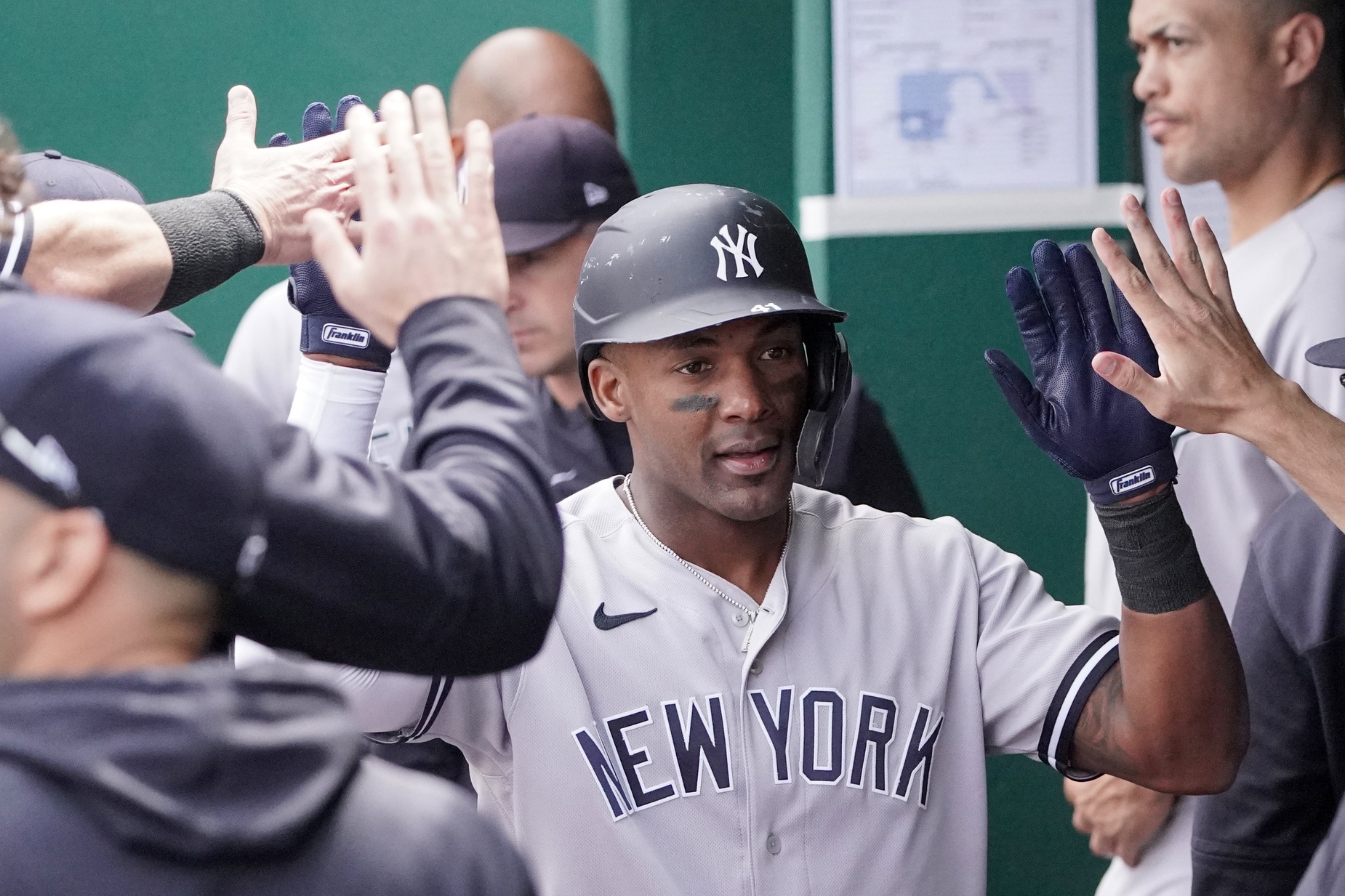 Gary Sanchez supports Miguel Andujar following trade request out of New  York