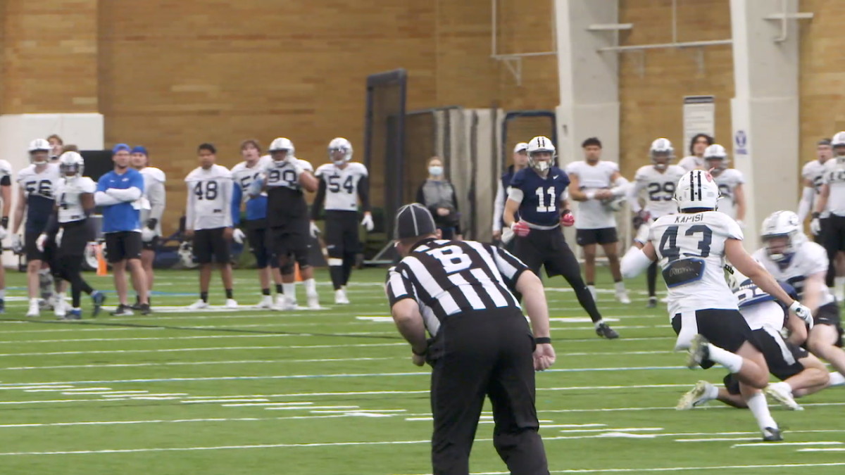 Watch Highlights from Final BYU Football Spring Practice BYU Cougars