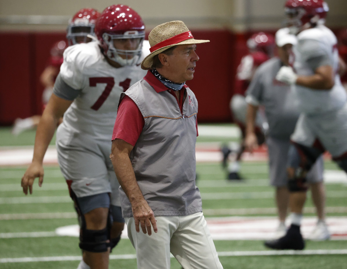 Alabama football practice notes: Slade Bolden, Brian Branch