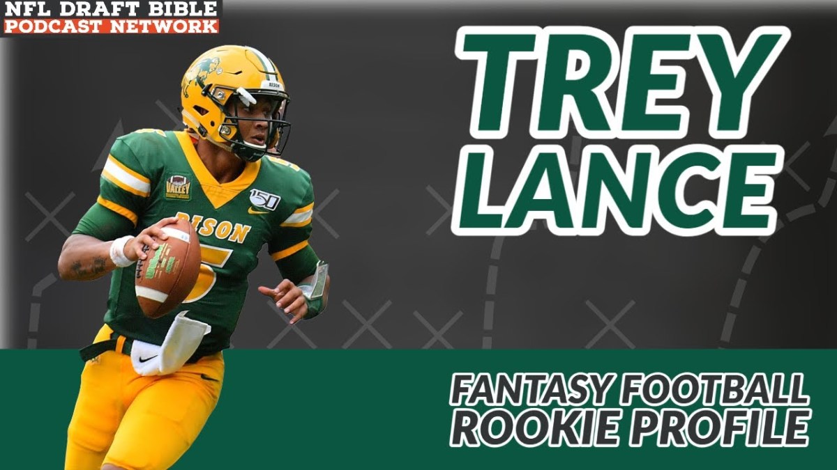 Trey Lance Fantasy Football Rookie Profile Visit NFL Draft on Sports