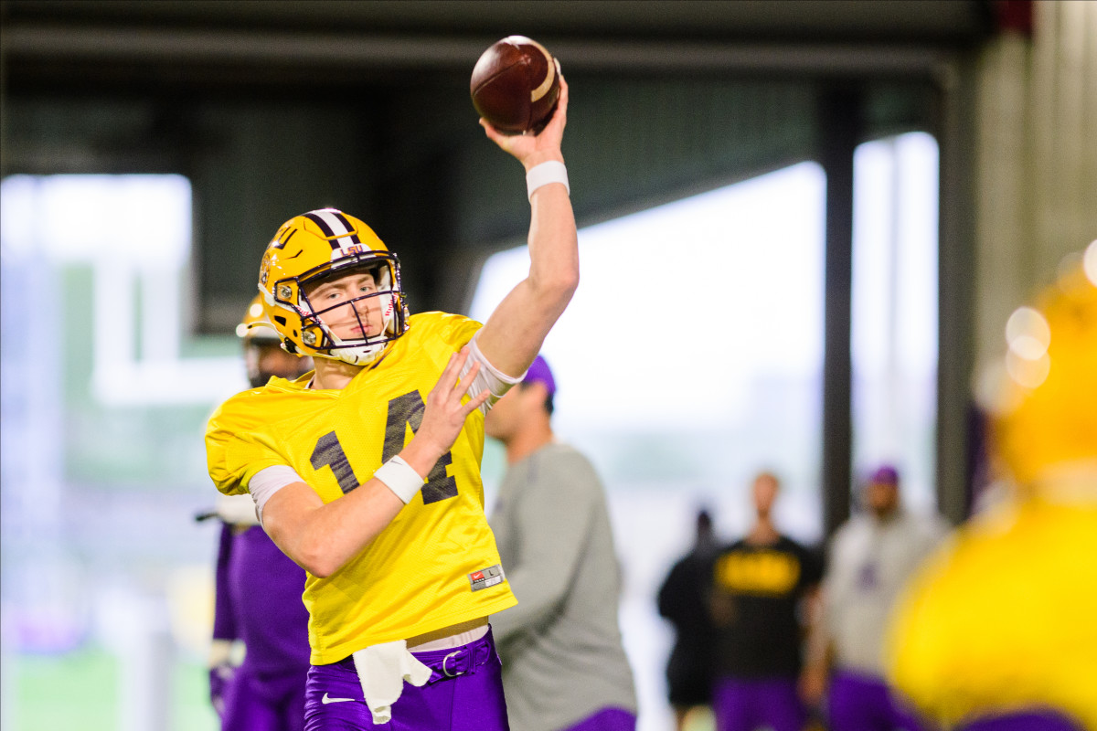 Another LSU quarterback battle has begun among Burrow, Brennan, others