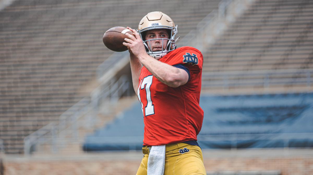 Who is Tyler Buchner? Meet Notre Dame's new QB1 replacing Jack Coan