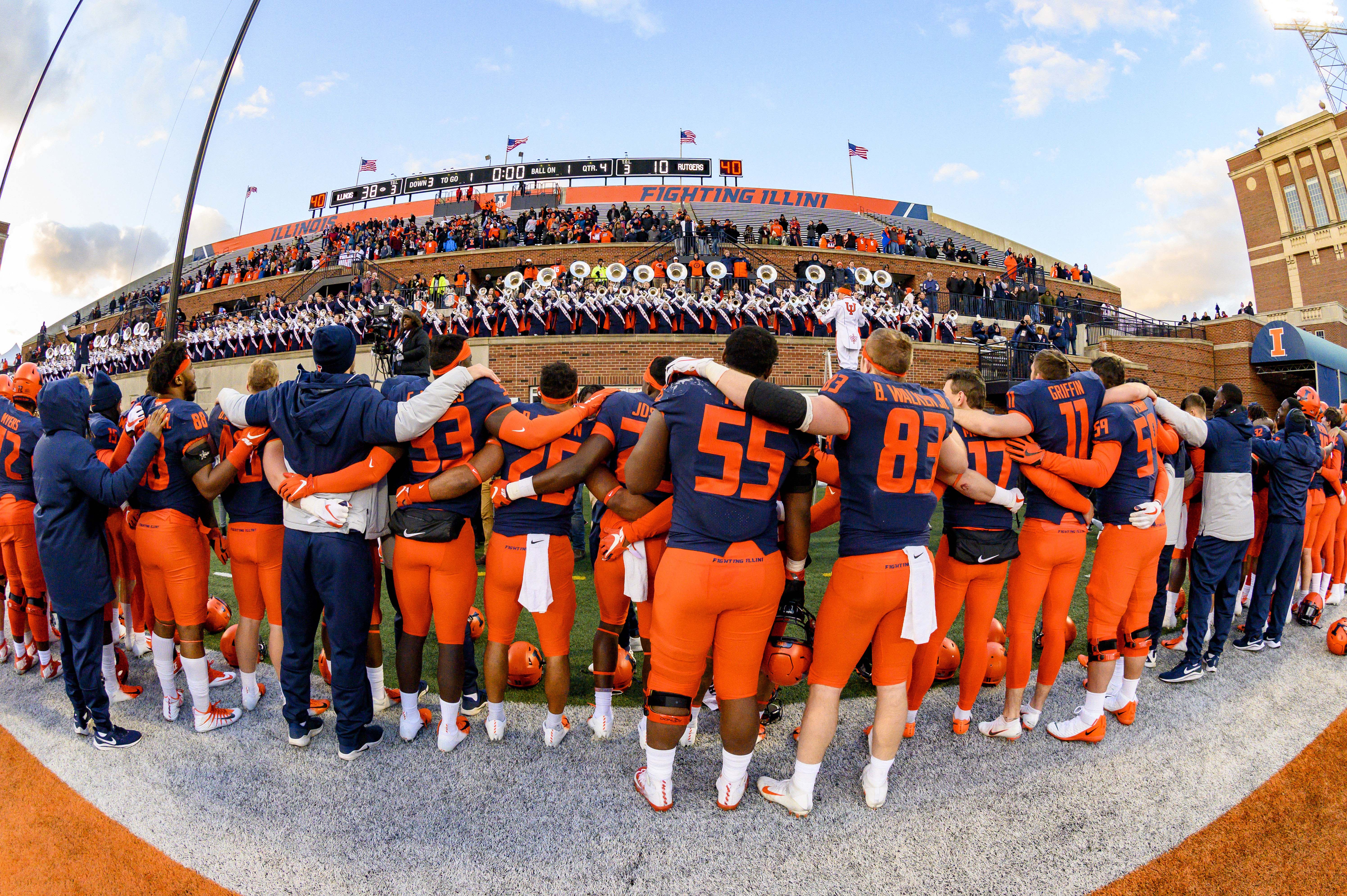 Fans Will Be Allowed During Illini Spring Football Game Sports