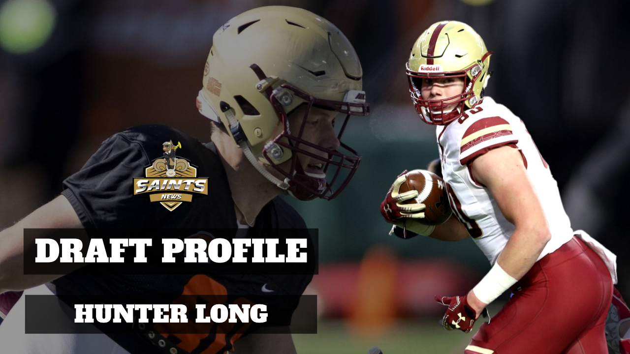 Saints 2021 Draft Prospects: Hunter Long