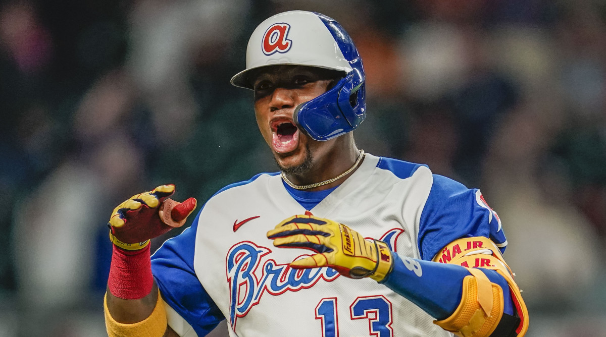 Braves' Ronald Acuña Jr becomes fifth player ever in baseball's 40-40 club, Atlanta Braves
