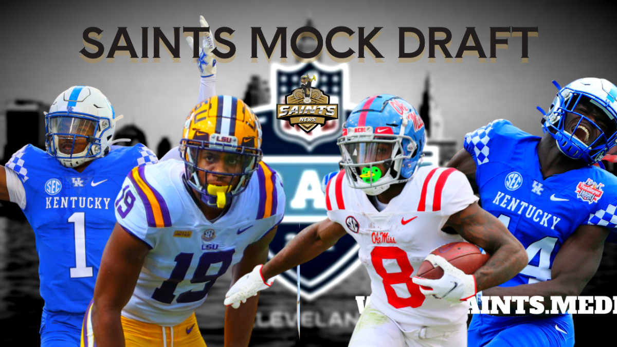 Mock Draft Monday: Latest 2021 Saints mock drafts - updated 4/5/21