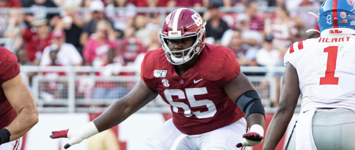 2021 Alabama Crimson Tide Draft Profile: Deonte Brown - Sports ...