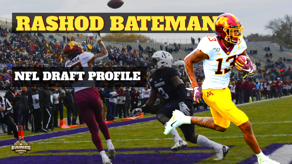 Saints 2021 Draft Prospect: Rashod Bateman