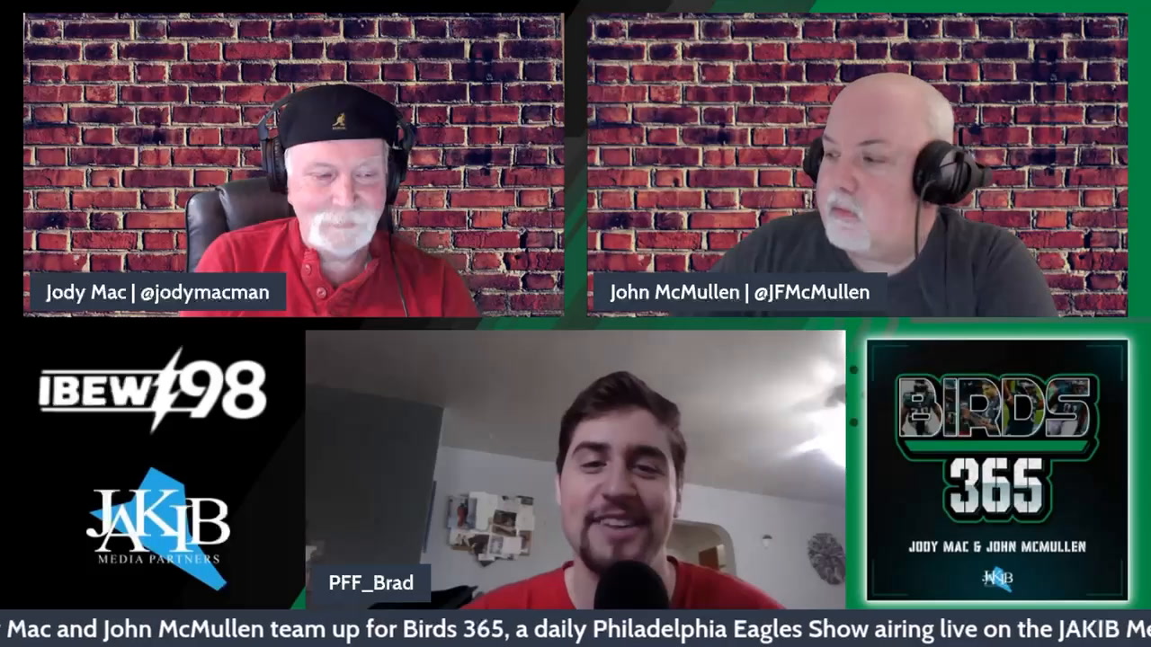 BIRDS 365: PFF's Brad Spielberger and NJ.com's Mike Kaye Stop by the ...