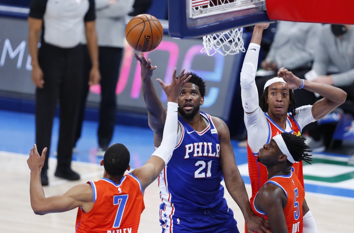 Sixers' Joel Embiid Will Start Vs. Thunder On Monday - Sports ...