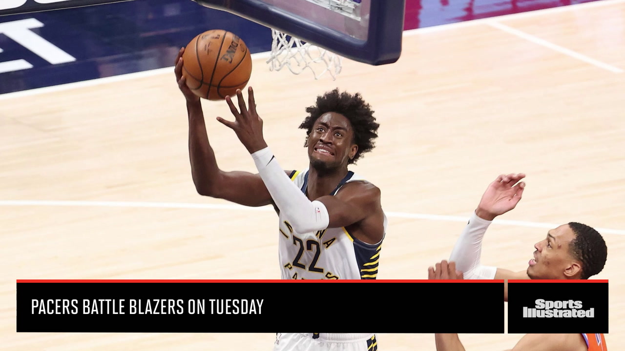 Pacers Battle Blazers On Tuesday Sports Illustrated Indiana Pacers