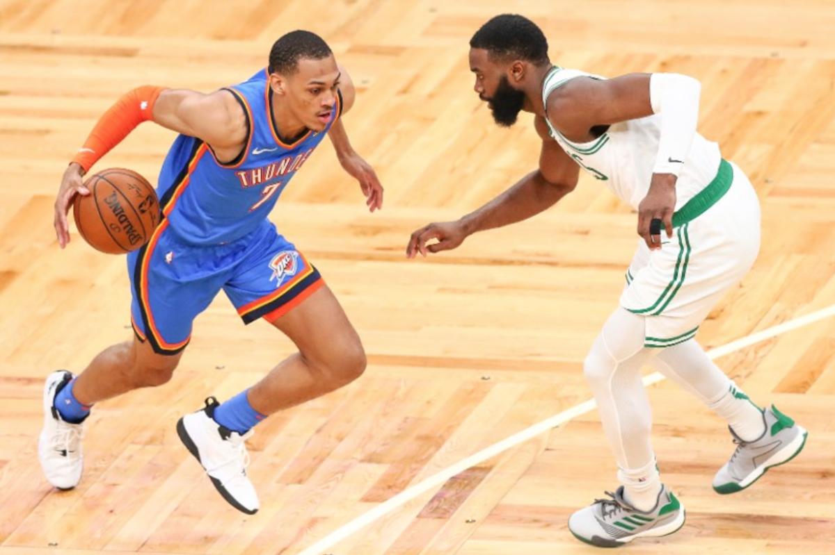 Darius Bazley, Jalen Brown, Boston Celtics