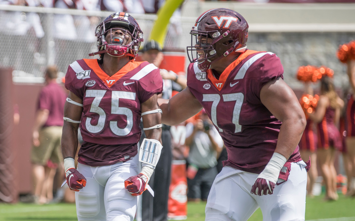 Virginia Tech LT Christian Darrisaw: Minnesota Vikings NFL Draft Profile 