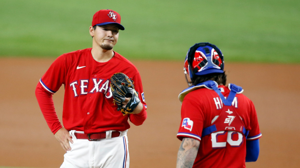 Kohei Arihara deal with Rangers