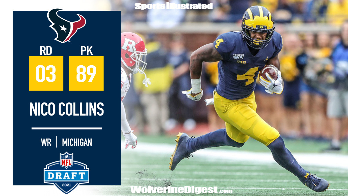 2021 NFL Draft Prospects: Nico Collins, WR, Michigan