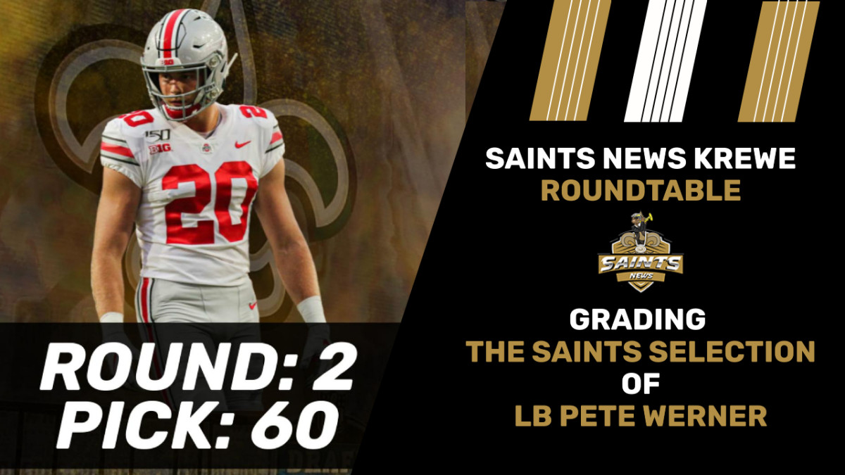 New Orleans Saints Draft Grade Pete Werner, LB Sports Illustrated