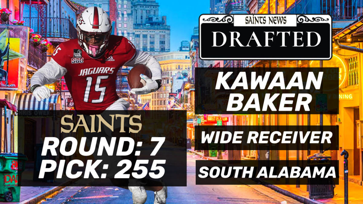 Saints Draft Kawaan Baker in 7th Round