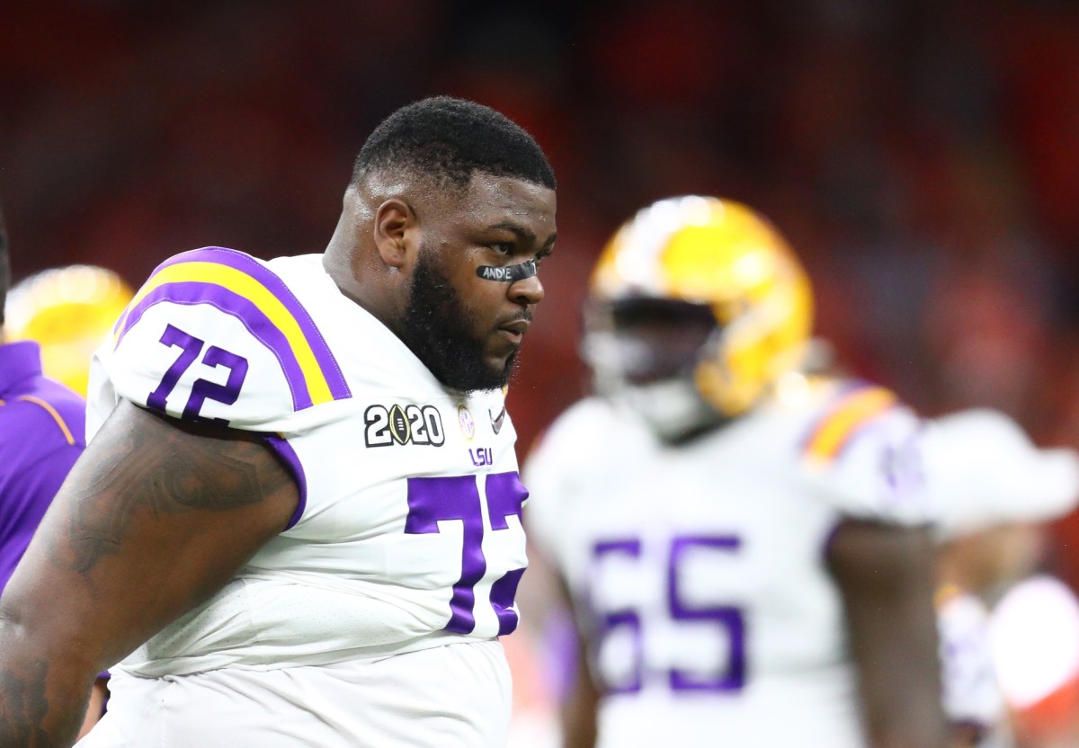 LSU Football - Geaux Bengals The big man, Tyler Shelvin, is headed