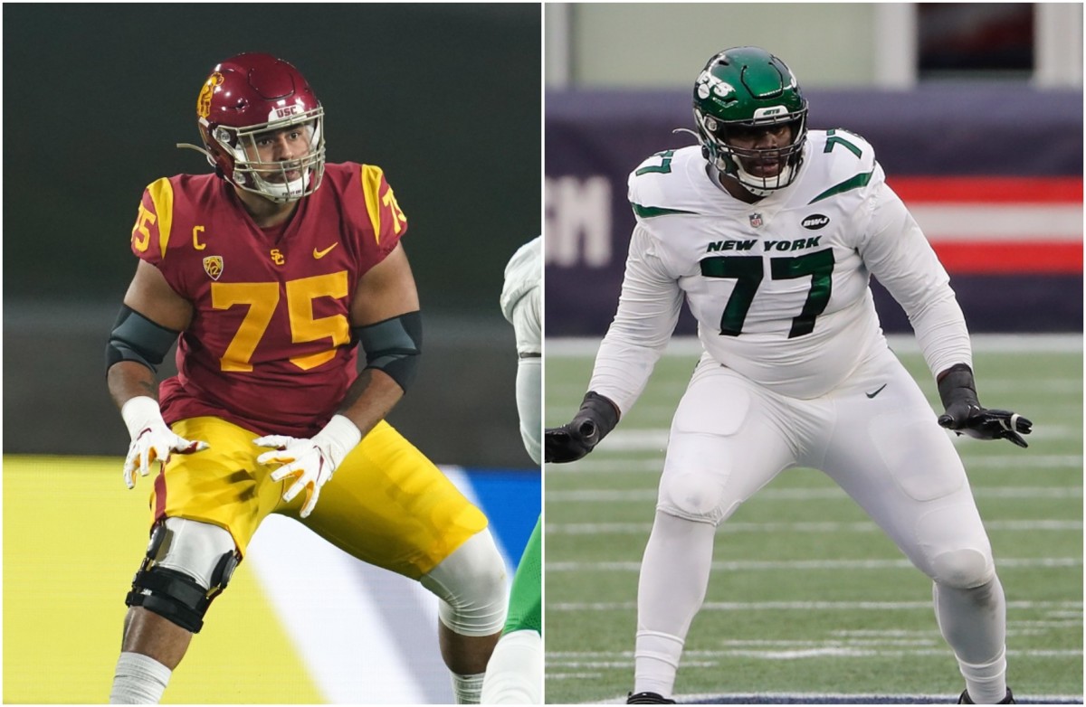 What Did Jets OL Mekhi Becton, Alijah Vera-Tucker Say After Their First  Game at New O-Line Positions?