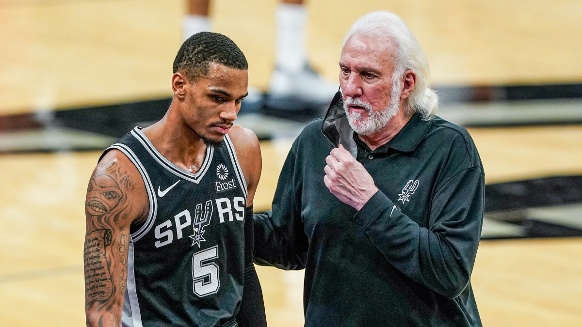 Why Dejounte Murray will make All-Star game; Patty Mills takes Nets  teammates out in SA; Pop watch in effect