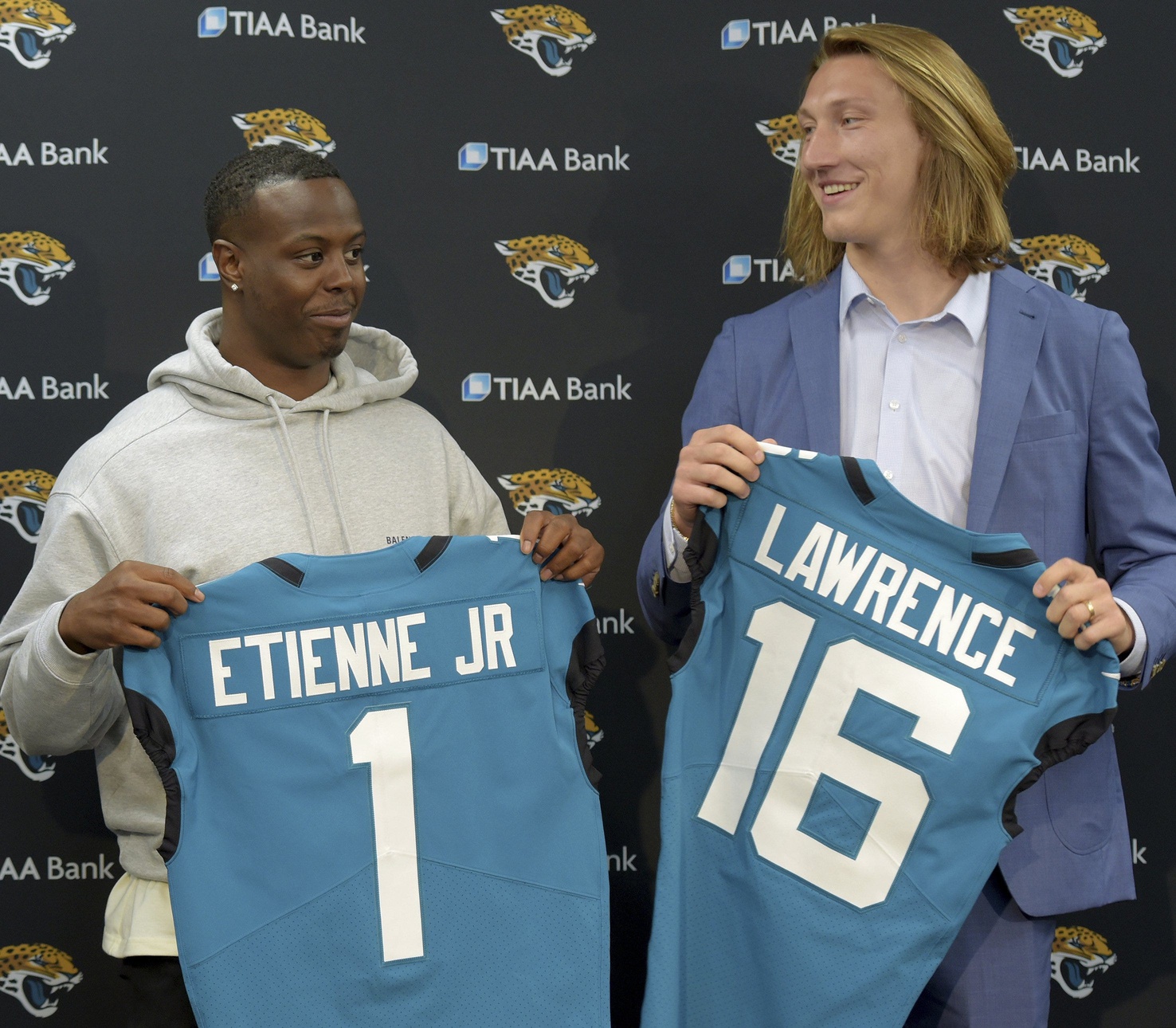 Trevor Lawrence, Travis Etienne Fuel Excitement Around Jacksonville Jaguars  - Sports Illustrated Clemson Tigers News, Analysis and More